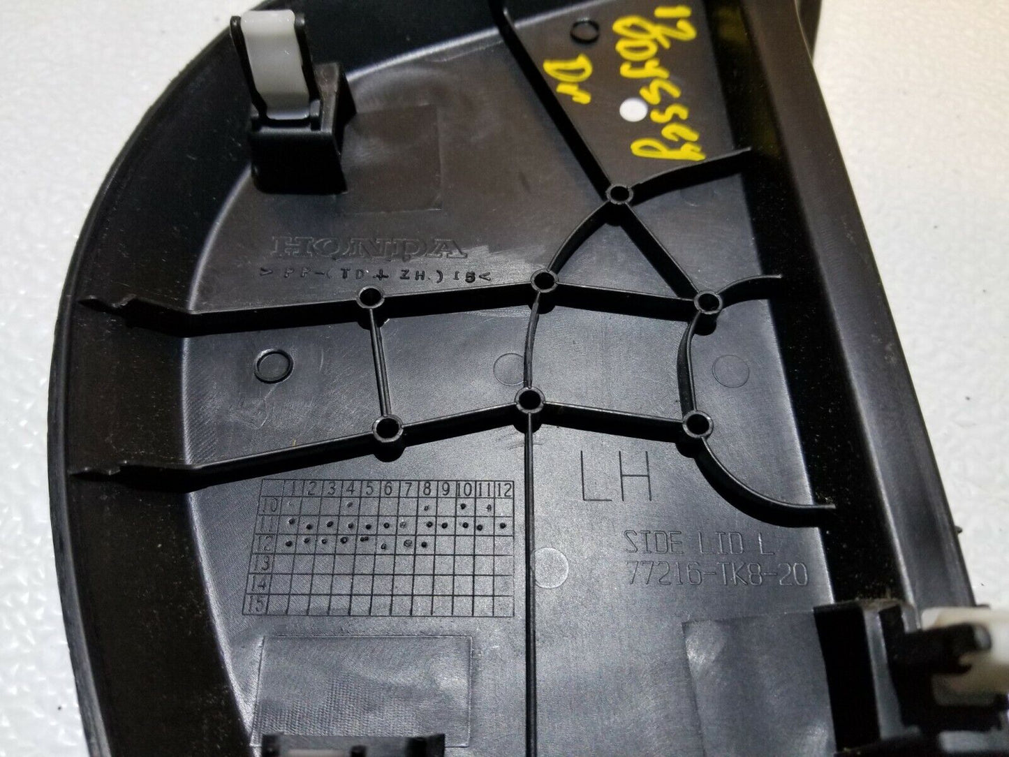 11 12 13 Honda Odyssey Dash End Cap Cover Left Driver Side OEM