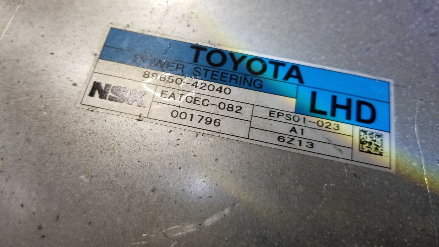 06 07 08 Toyota Rav4 89650-42040 Power Steering Control Module OEM N13