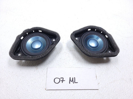 06 07 08 09 10 11 Mercedes Ml500 Rear Door Tweeter Speaker Pair OEM