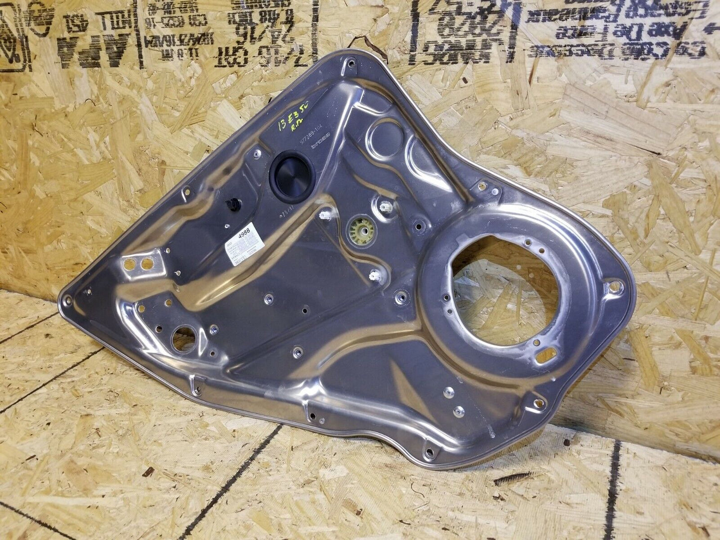 10 11 12 13 Mercedes W212 E350 Rear Driver Door Window Regulator Panel OEM 39k