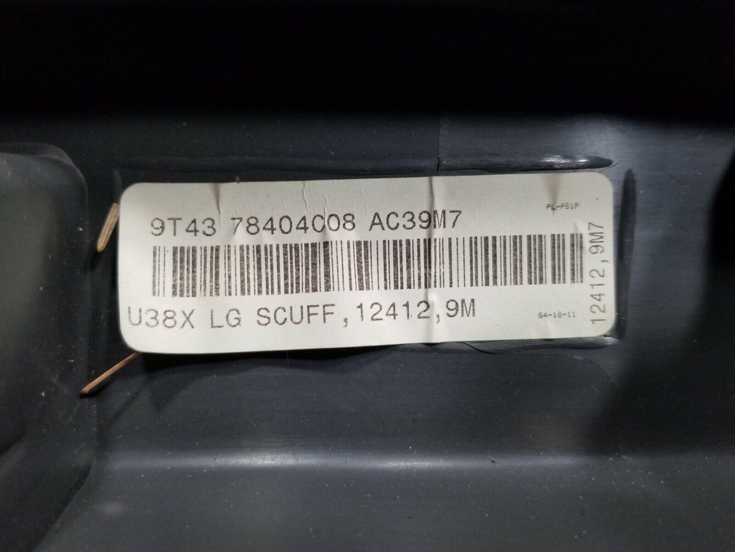 11 12 13 14 Ford Edge Trunk Scuff Sill Plate Trim 9t4378404c08 OEM
