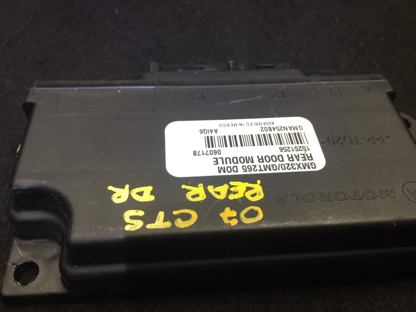 03 04 05 06 07 Cadillac CTS Rear Right Or Left Door Control Module Unit OEM