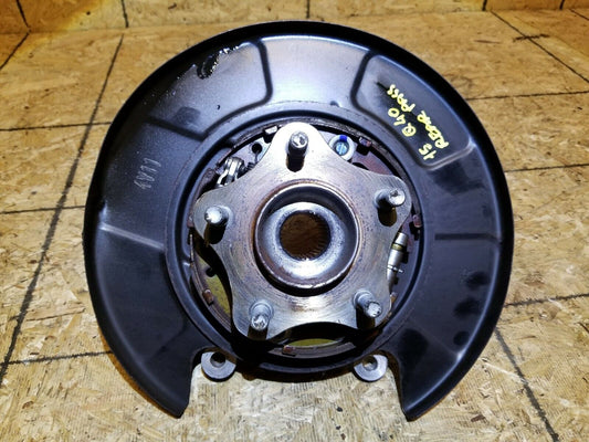 2014 2015 Infiniti Q40 Rear Right Pass Side Spindle Knuckle Wheel Hub OEM 34k