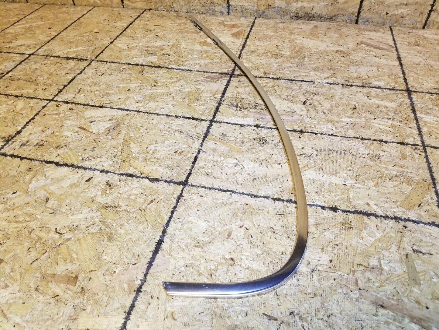 06 07 08 09 10 BMW 528i E60 Rear Left Driver Side Upper Door Chrome Molding OEM