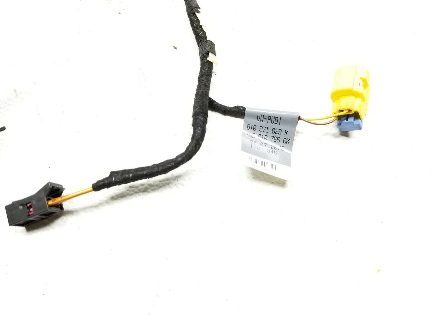 08 09 10 11 Audi A5 Coupe Front Left Driver Door Wire Harness OEM