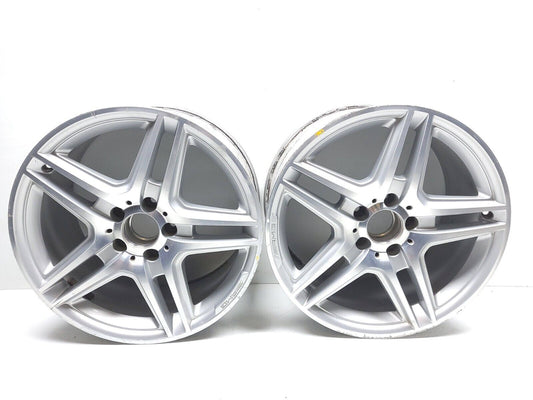 12 13 14 15 Mercedes-benz E350 18" Rear Factory Rim 18x8-1/2 A2124013702 OEM