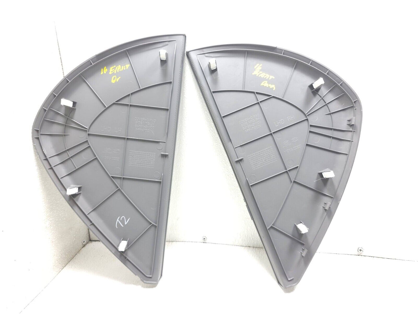 14 15 16 Hyundai Elantra Dash End Cap Cover Left & Right Pair OEM Sdn