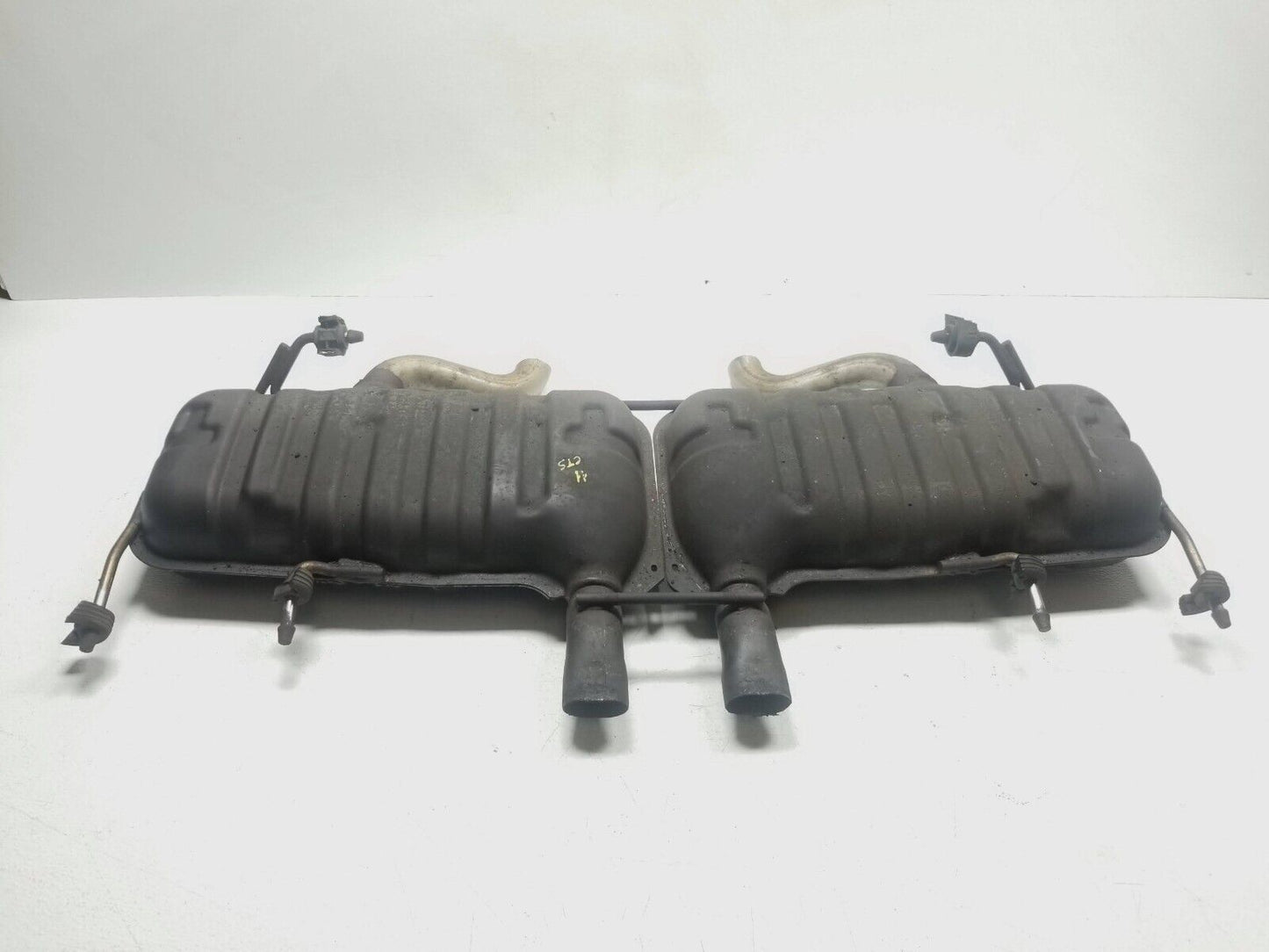 2011-2014 Cadillac CTS Coupe Rear Exhaust Muffler Pair OEM