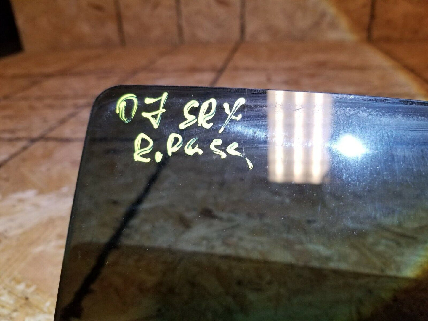 05 06 07 08 09 Cadillac SRX Rear Right Passenger Side Door Window Glass OEM