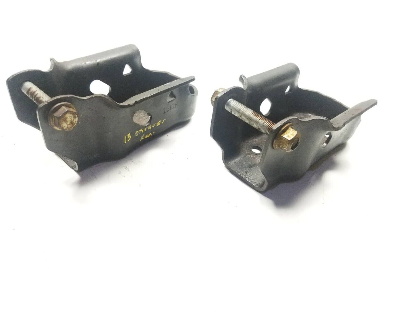 12 - 16 Dodge Grand Caravan Rear Coil Spring Hanger Bracket Pair OEM