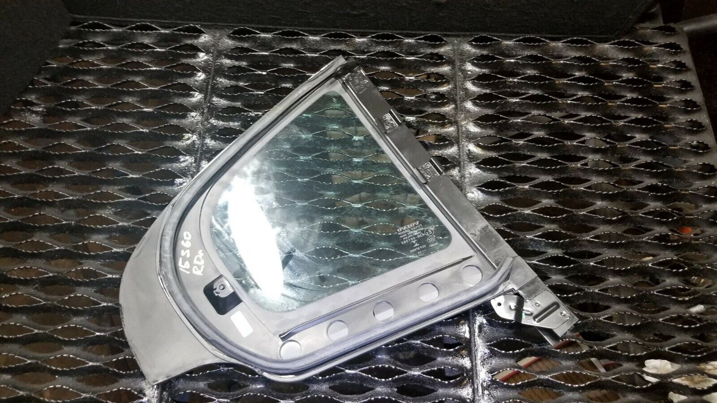 14 15 16 17 Volvo S60 Rear Left Driver Side Door Vent Window Glass OEM 42k