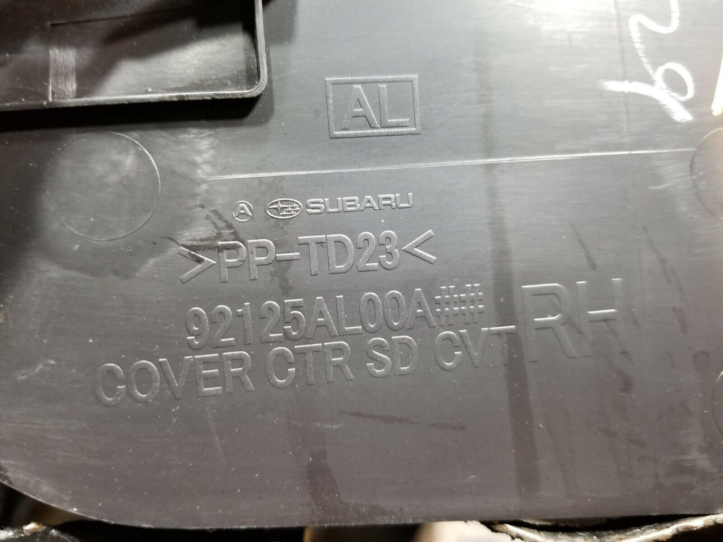 15 16 17 Subaru Legacy Right Pass Center Console Side Trim Cover 92125al00a OEM