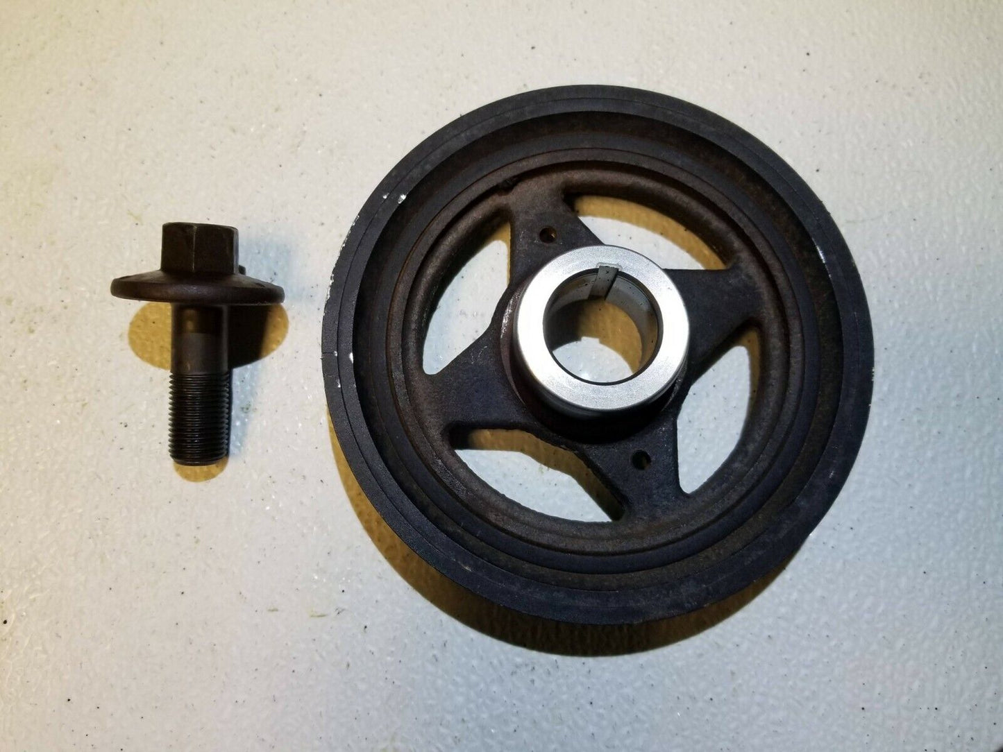 16 17 18 Nissan Sentra 1.8l Crankshaft Pulley Harmonic Balancer OEM 40k Miles