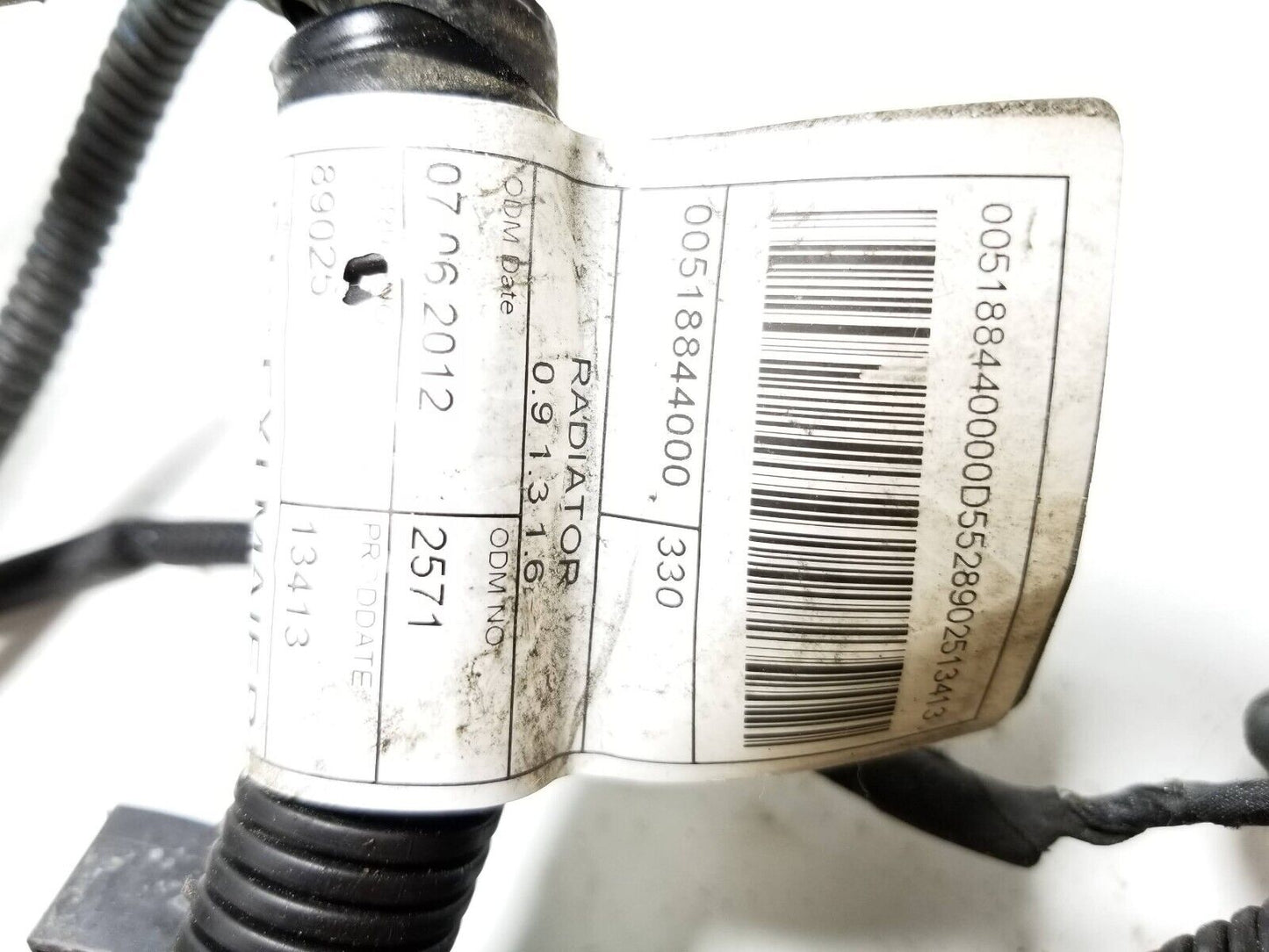14 15 16 17 Fiat 500l 1.4l At Engine Wire Harness W/ Fuse Box  OEM