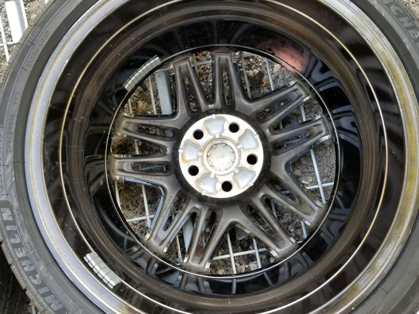 2021 2022 Kia Stinger Rear Alloy Wheel Rim 19x8.5 And Tire 255/35 R19 OEM 2pcs
