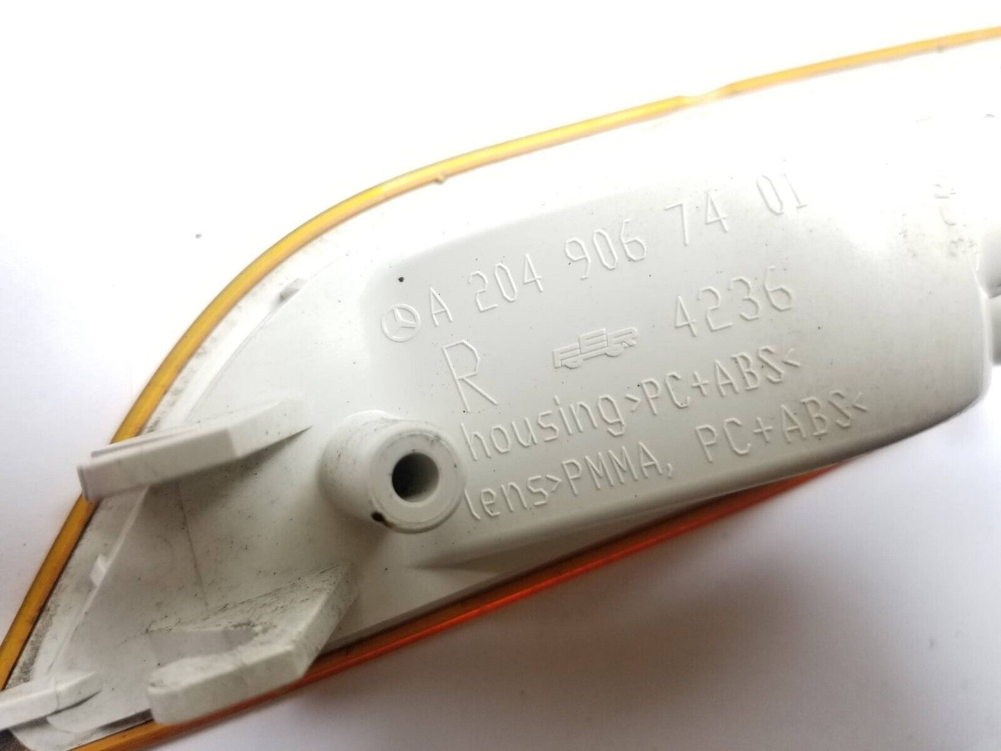 12 13 14 Mercedes-benz C300 Front Right Passenger Side Marker Light Lamp OEM