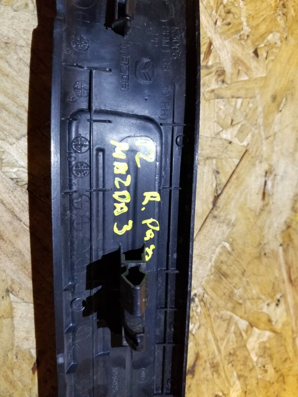 10 11 12 13 Mazda 3 Rear Right Passenger Door Sill Kick Plate Trim OEM