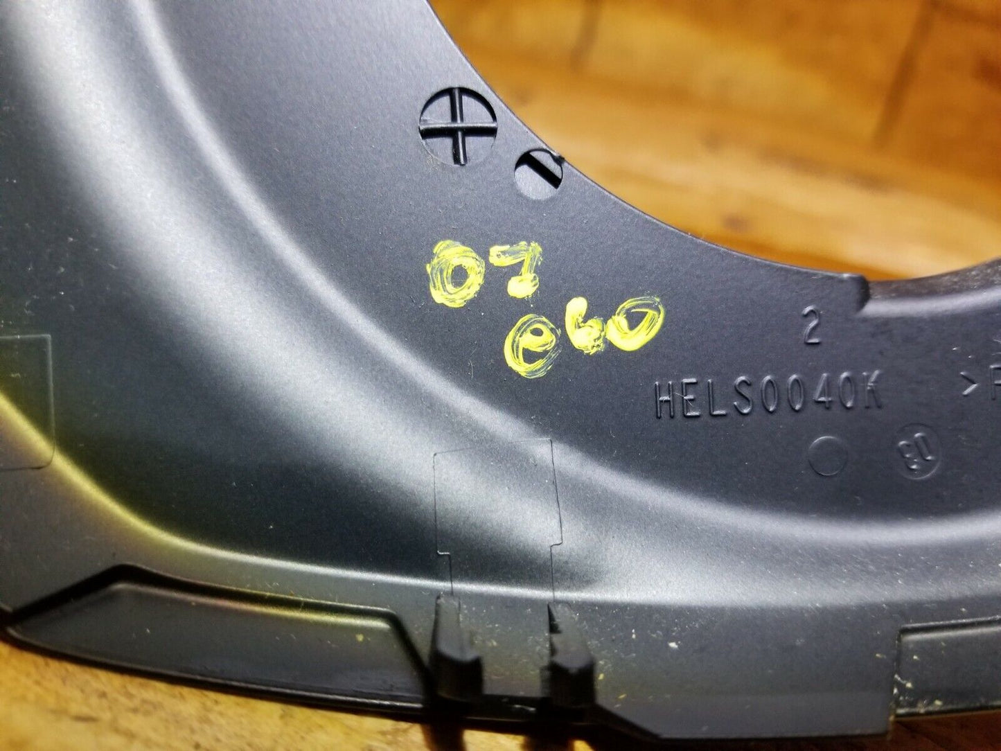 04 05 06 07 BMW 530xi E60 Steering Column Ring Cover Trim 6947775 OEM