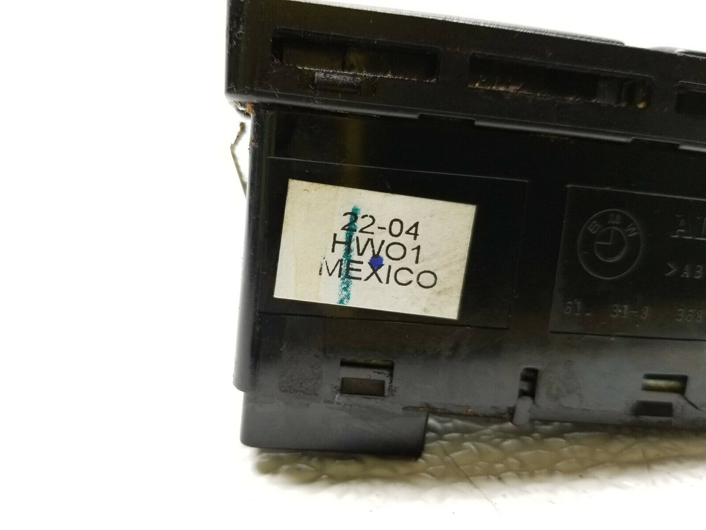 01 02 03 04 05 BMW E46 Hazard Lock Switch 8368920 OEM 125k Miles