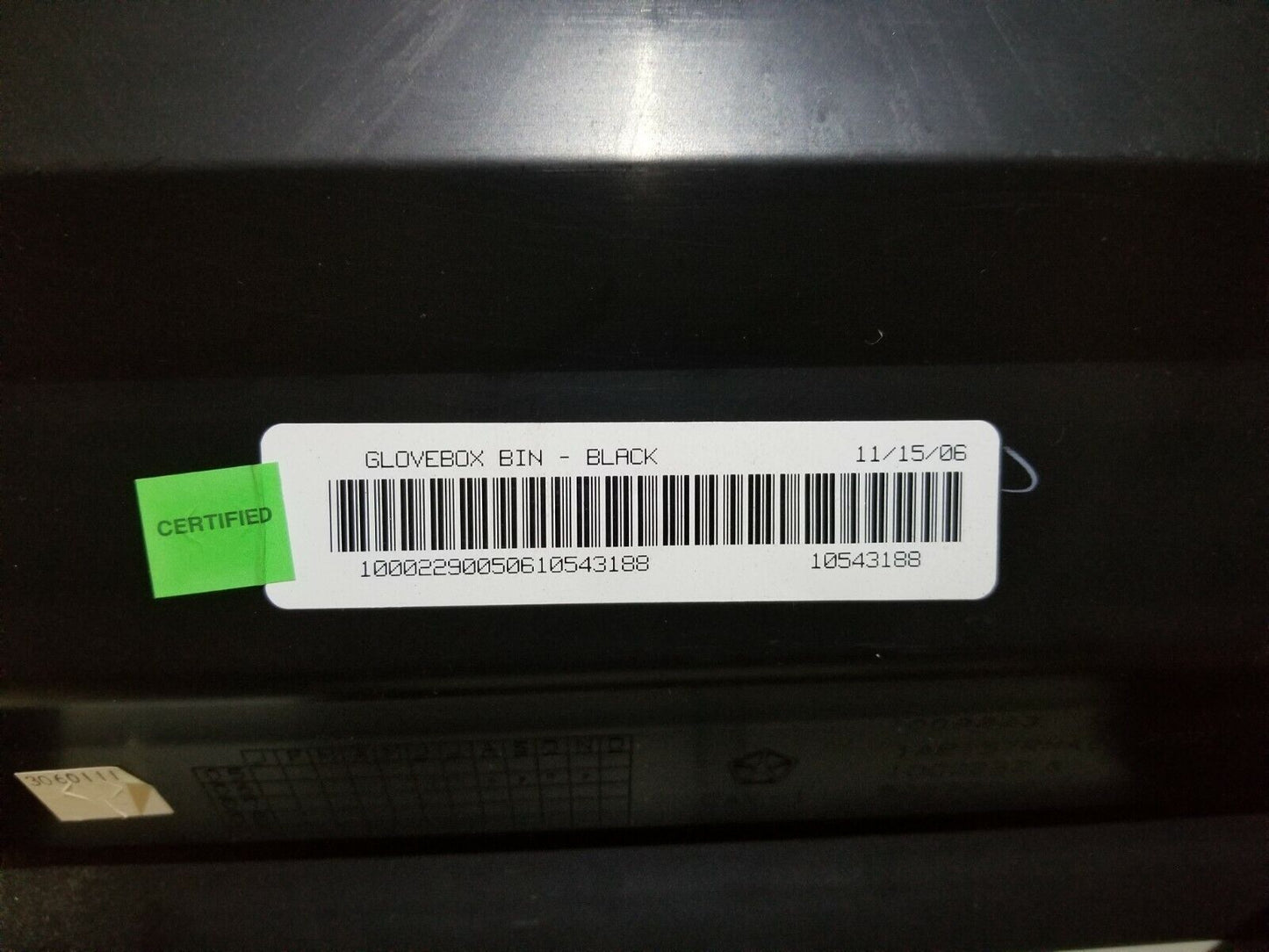 07 08 09 10 Chrysler Sebring Glove Box OEM