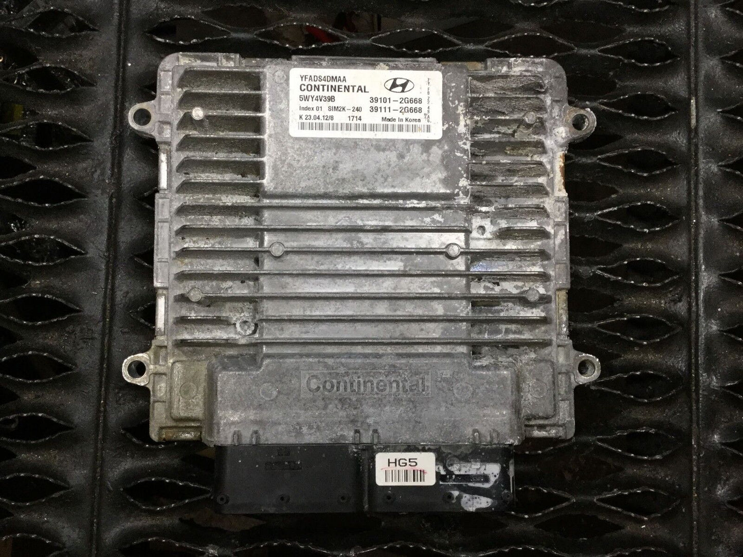 11 12 13 14 Hyundai Sonata 2.4l Engine Control Module Ecu Ecm OEM