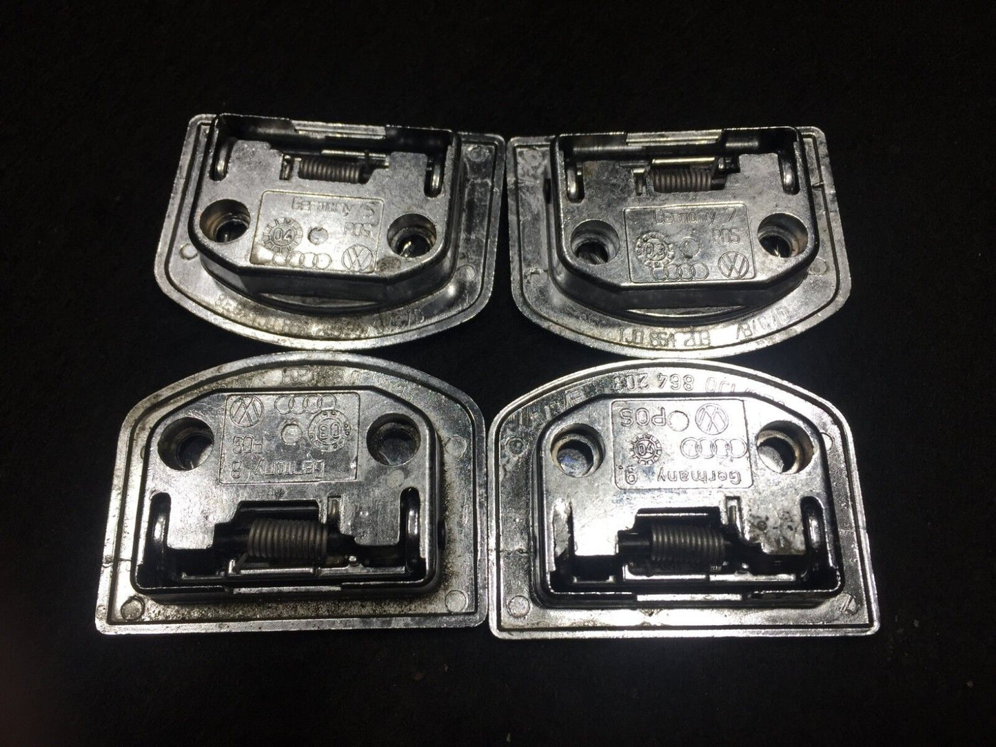 02 03 04 05 Volkswagen Passat Trunk Cargo Hook Set Of 4 OEM D23