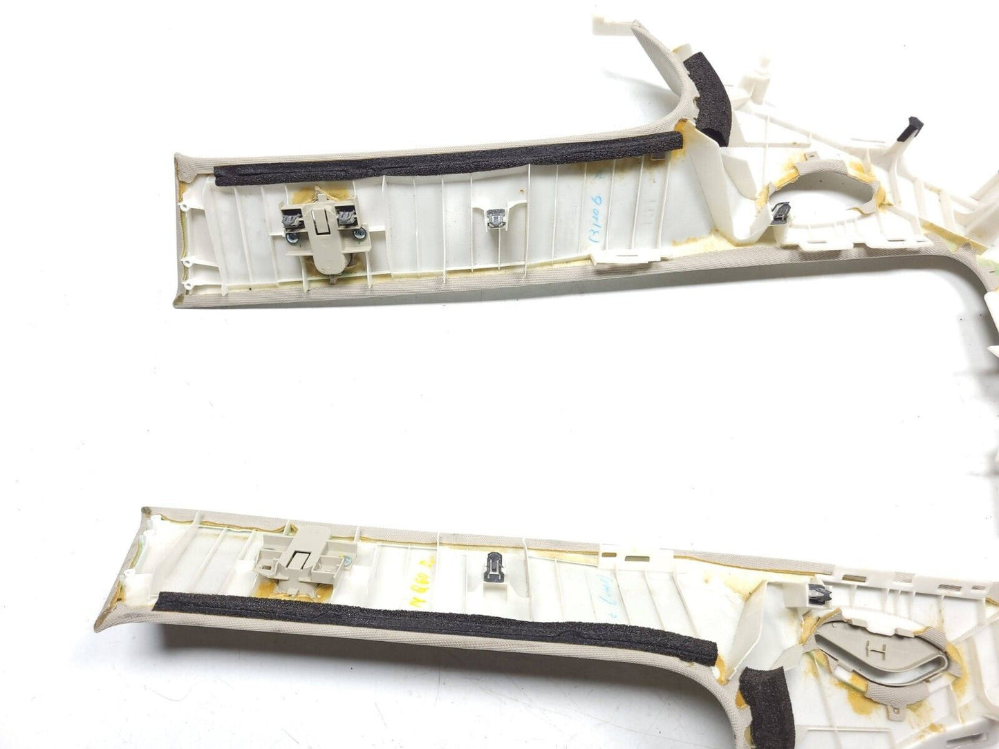 2014 2015 Infiniti Q60 Coupe Rear Pillar Trim Cover Left & Right 2pcs OEM