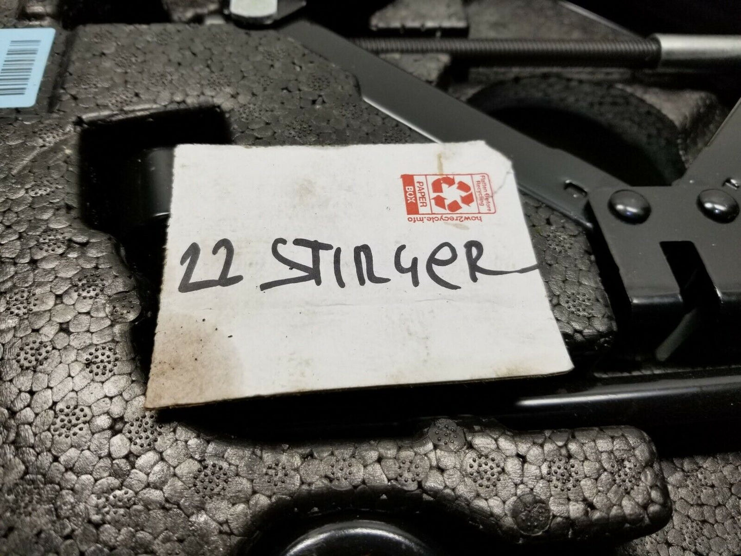 21 22 Kia Stinger Spare Tire Jack Emergency Tools W/ Holder OEM 312 Miles