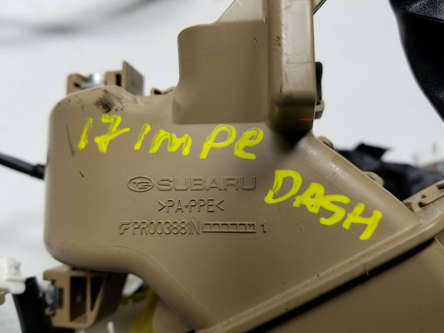 17 18 19 Subaru Impreza Sport Dash Wire Harness OEM 64k Miles