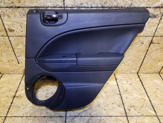 11 12 Dodge Caliber Rear Door Trim Panel Passenger Side Right OEM