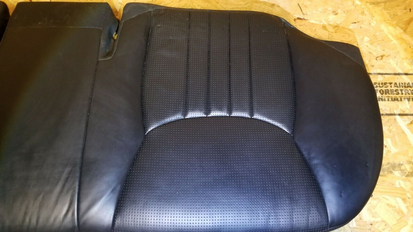 03 04 05 Mercedes S55 Rear Seat W220 Lower Cushion Bench OEM