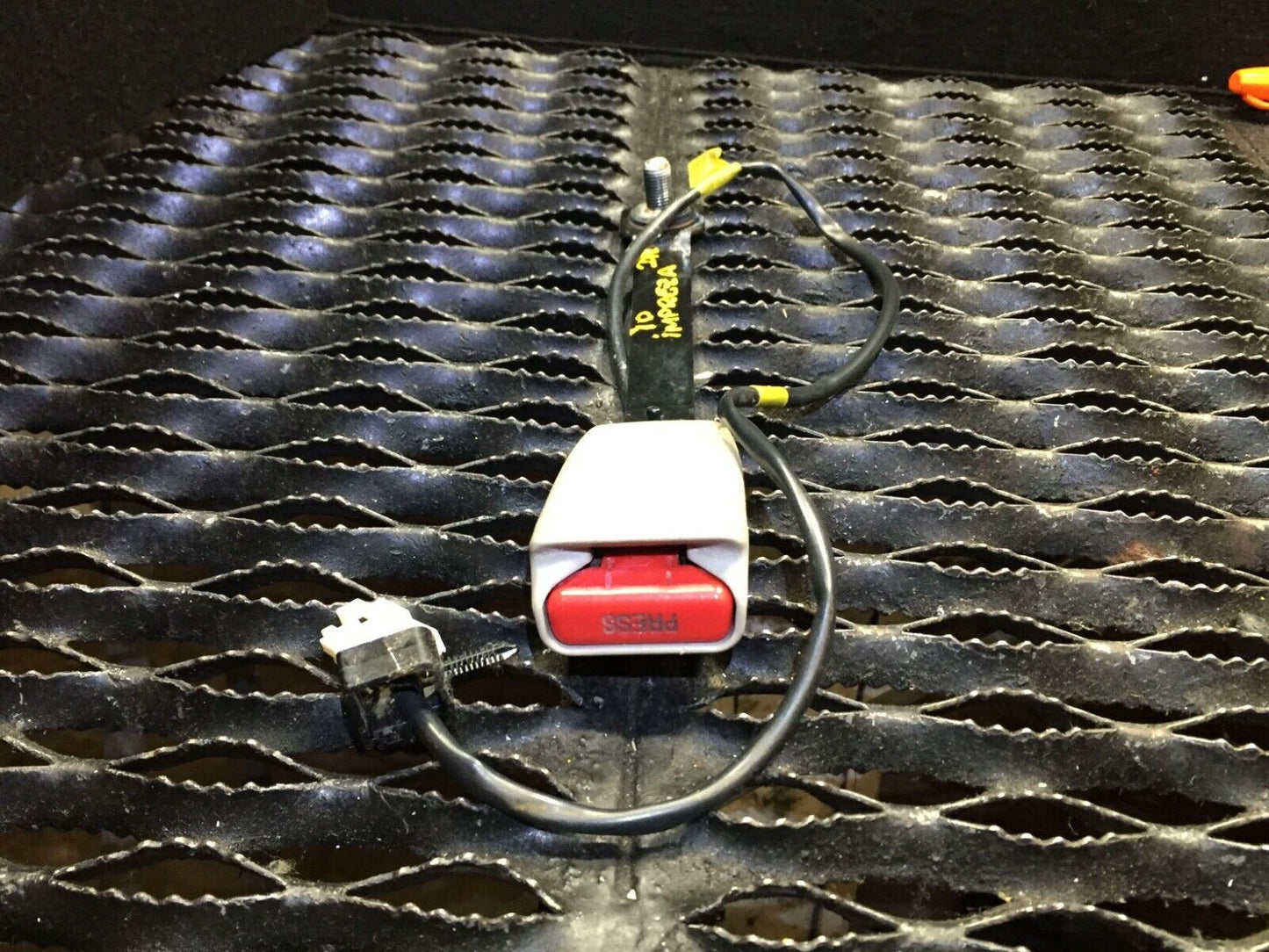 08 09 10 Subaru Impreza 2.5l Front Left Driver Seat Belt Buckle Latch OEM