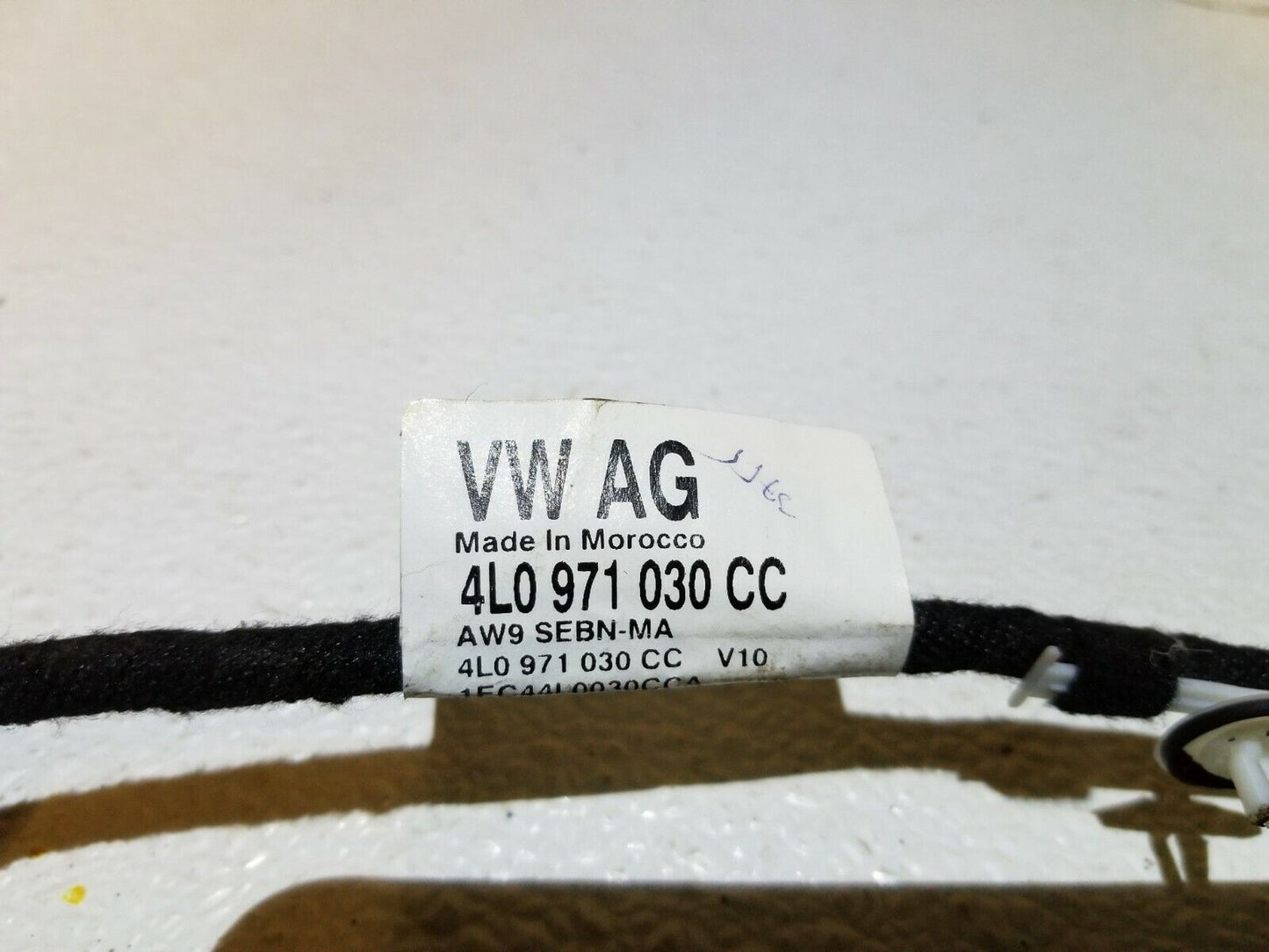 11 12 13 14 15  Audi Q7 Front Right Pass Side Door Wire Harness OEM 87k Miles