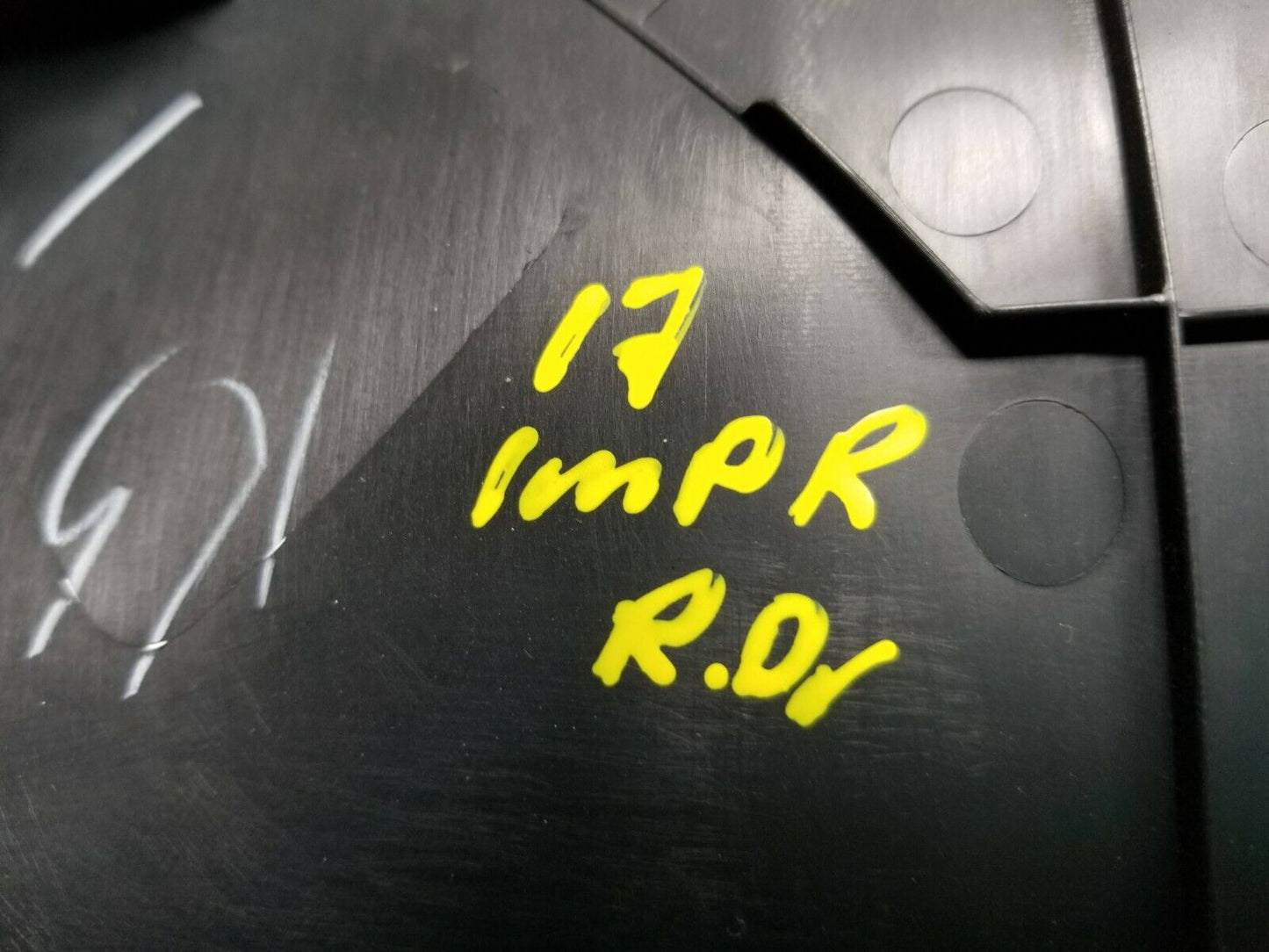 17 18 19 Subaru Impreza Rear Left Driver Door Sill Scuff Plate Cover Trim OEM