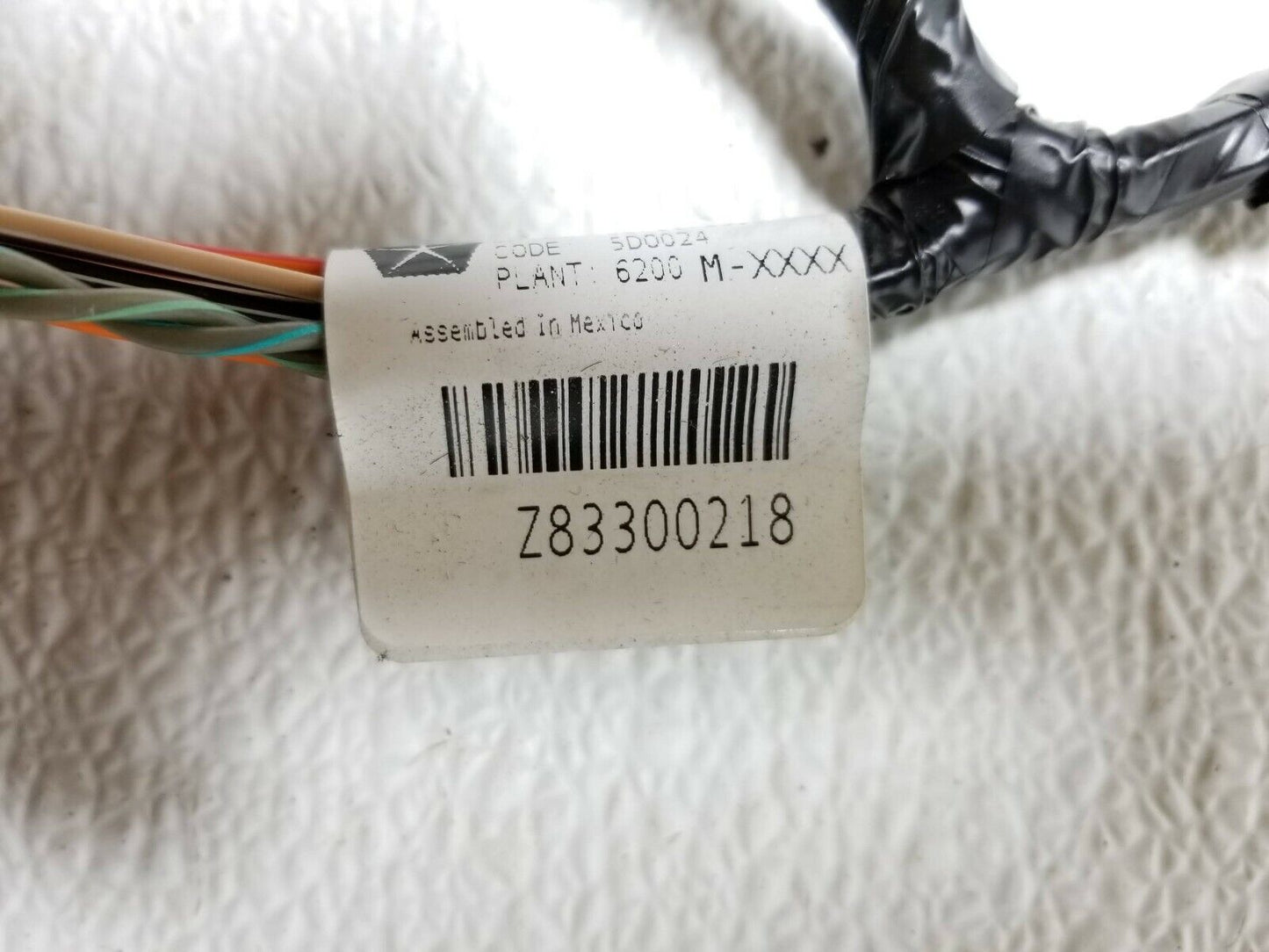 13 14 15 16 Jeep Compass Rear Left Driver Door Wire Harness OEM