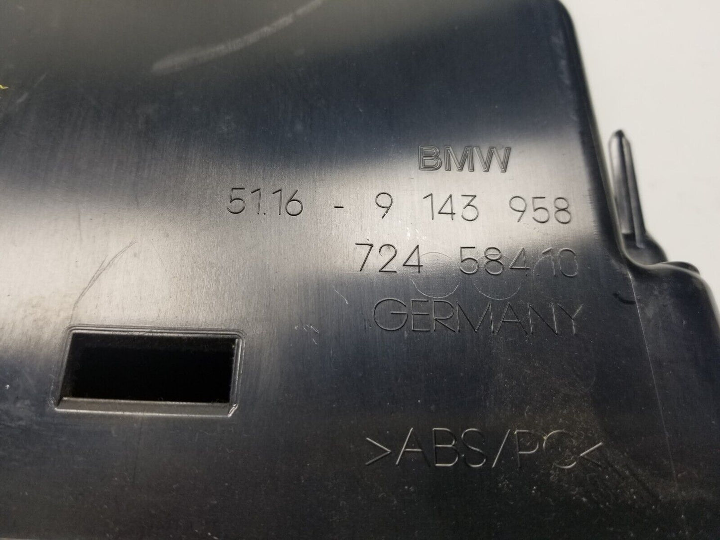 09 10 11 12 BMW 750li Dash Dashboard Left Side Storage Bin Box Tray OEM
