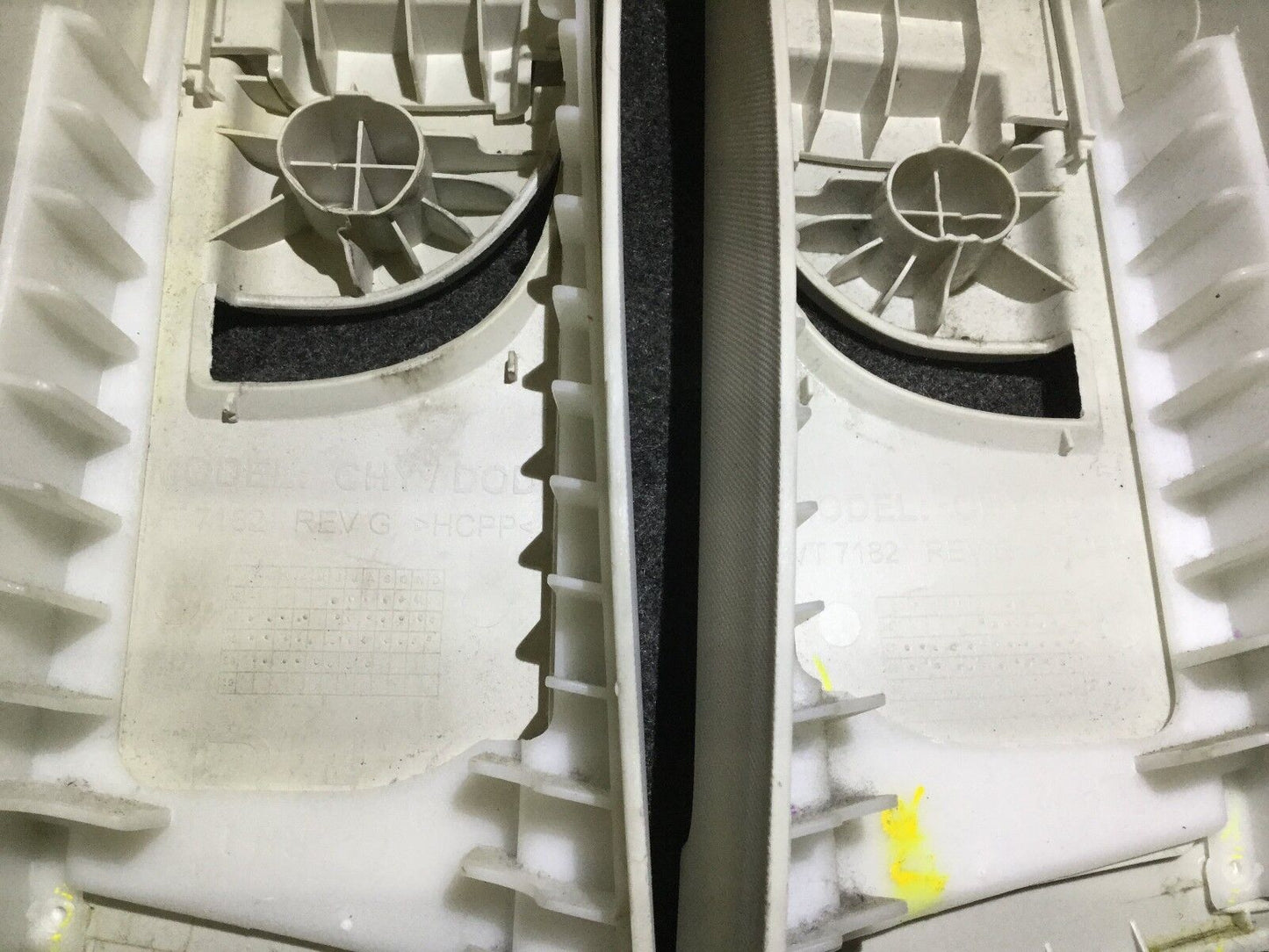 07 08 09 10 Sebring Left & Right B Pillar Upper Trim Panel OEM Pair