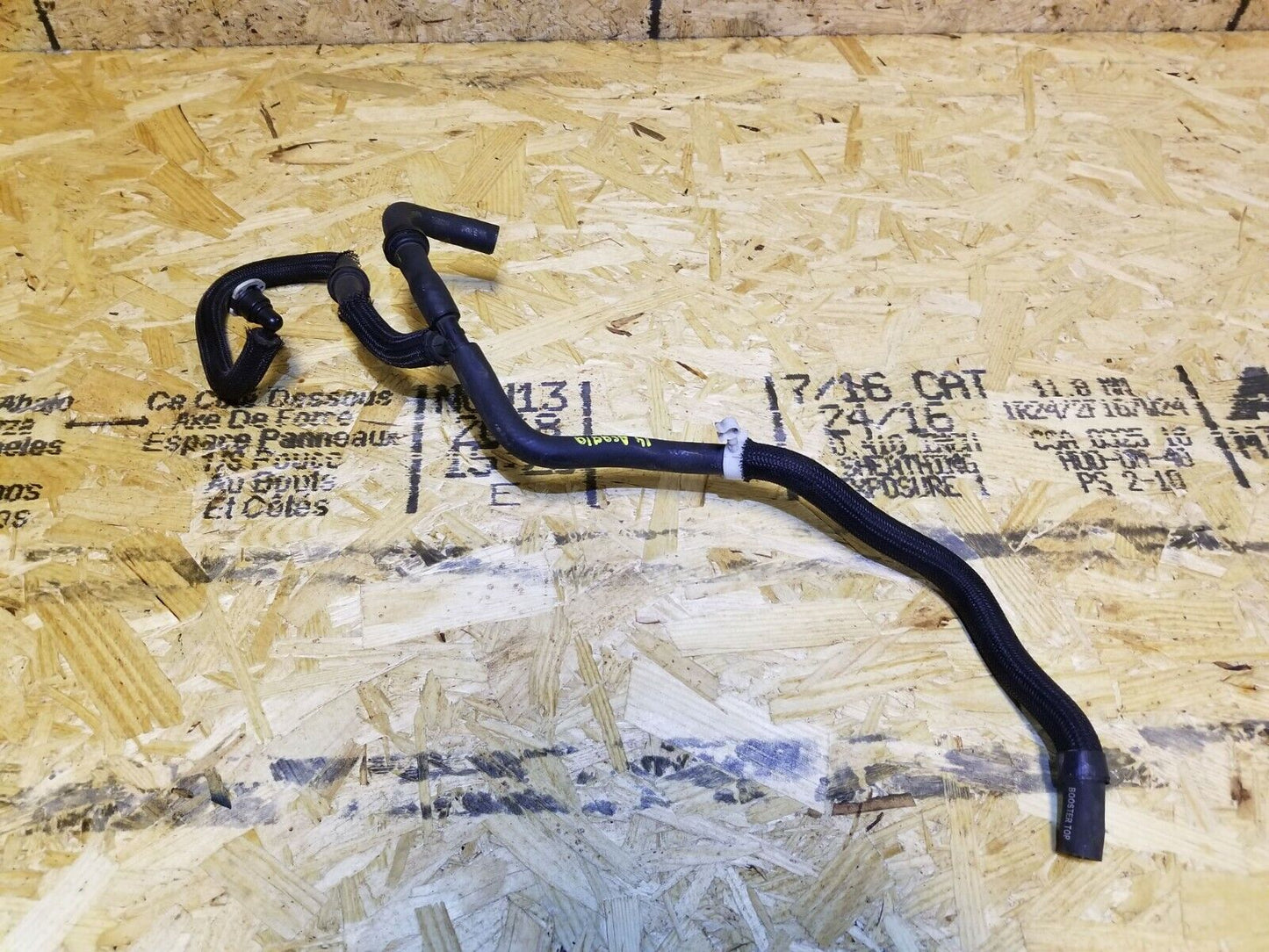 13 14 15 GMC Acadia AC Heater Inlet Hose Line Pipe OEM