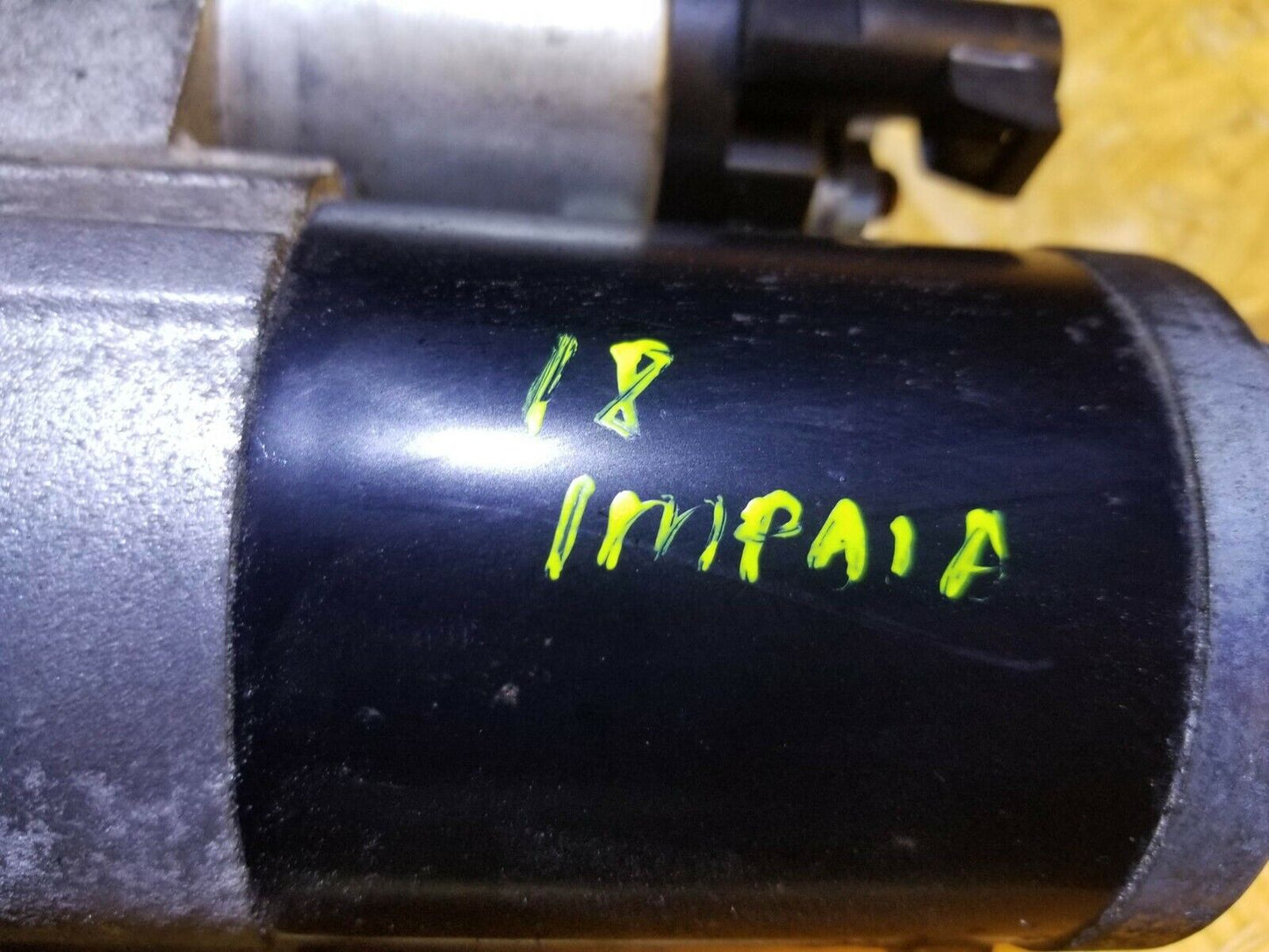 15 16 17 18 Chevy Impala 3.6l Starter Motor 12645298 OEM 42k Miles