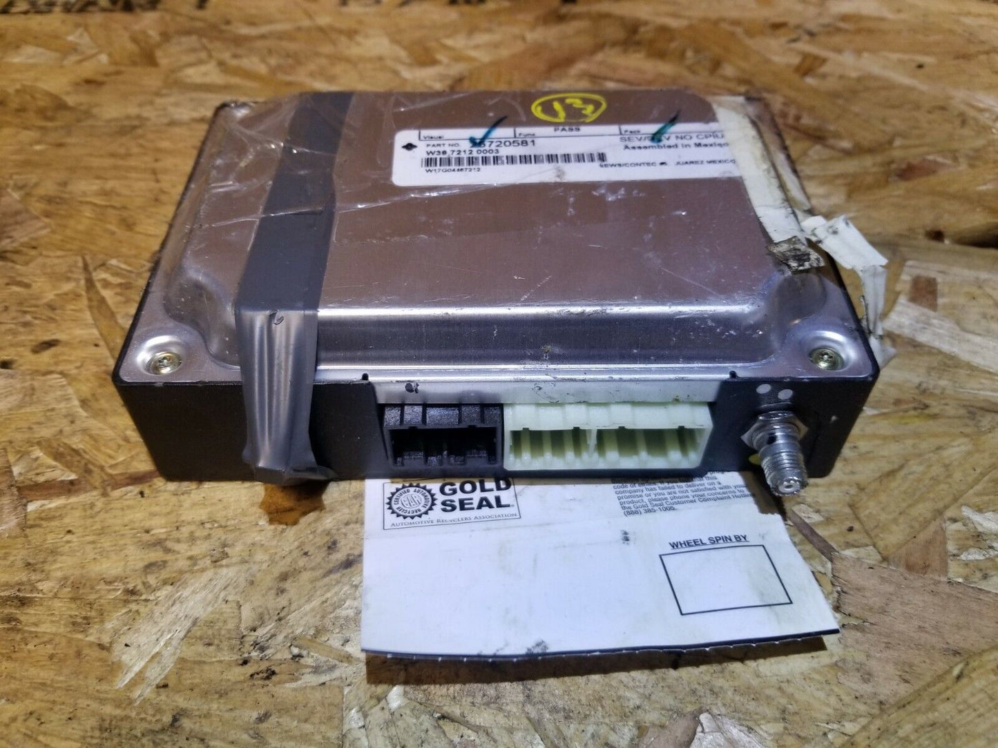 2002 Cadillac Deville Onstar Communication Computer Module OEM