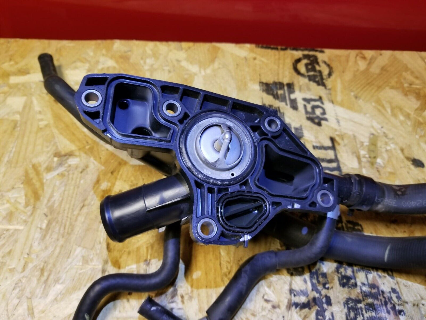 16 17 18 Nissan Sentra 1.8l Thrmostat Housing Outlet OEM 8k Miles