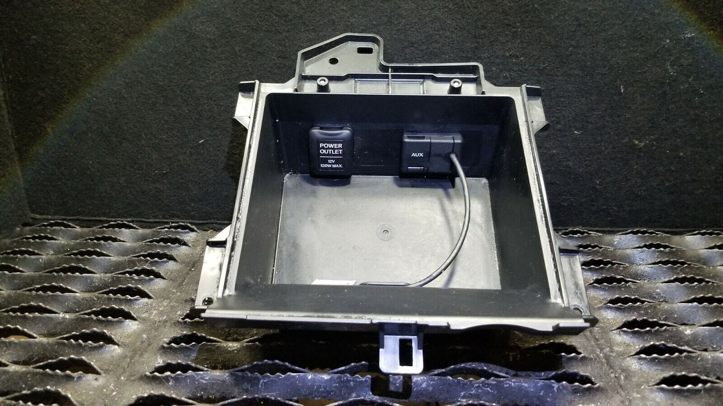 13 14 15 Acura RDX Center Console Storage Box Compartment W/ Aux Usb OEM