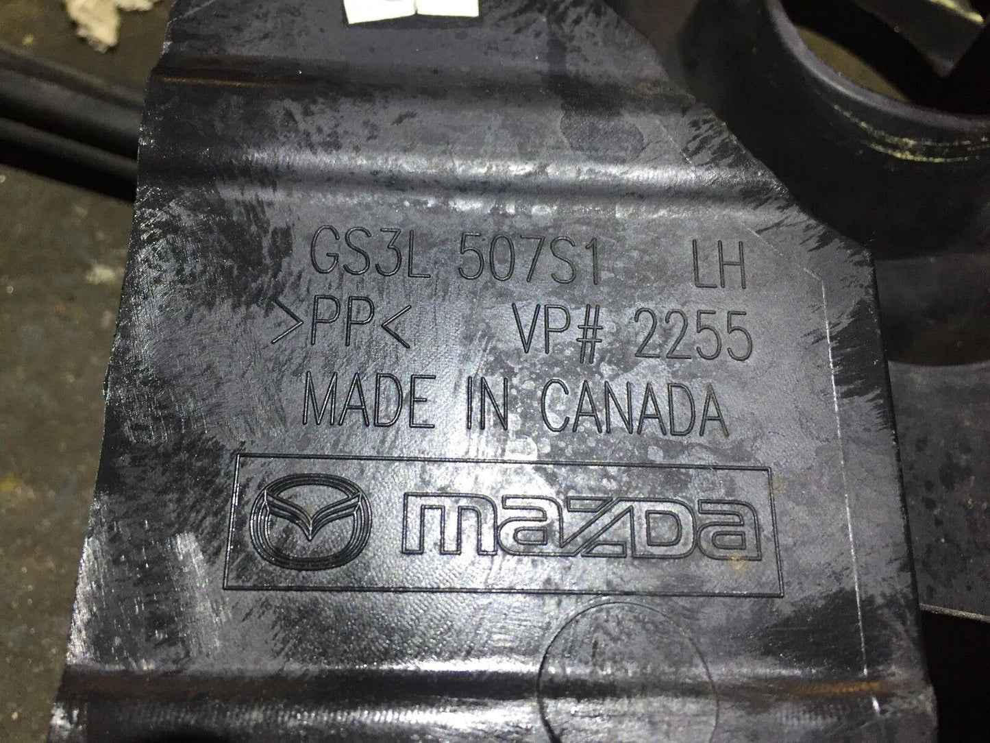 09 10 11 12 13 Mazda 6 Driver Side Windsheild Wiper Cowl Cover OEM