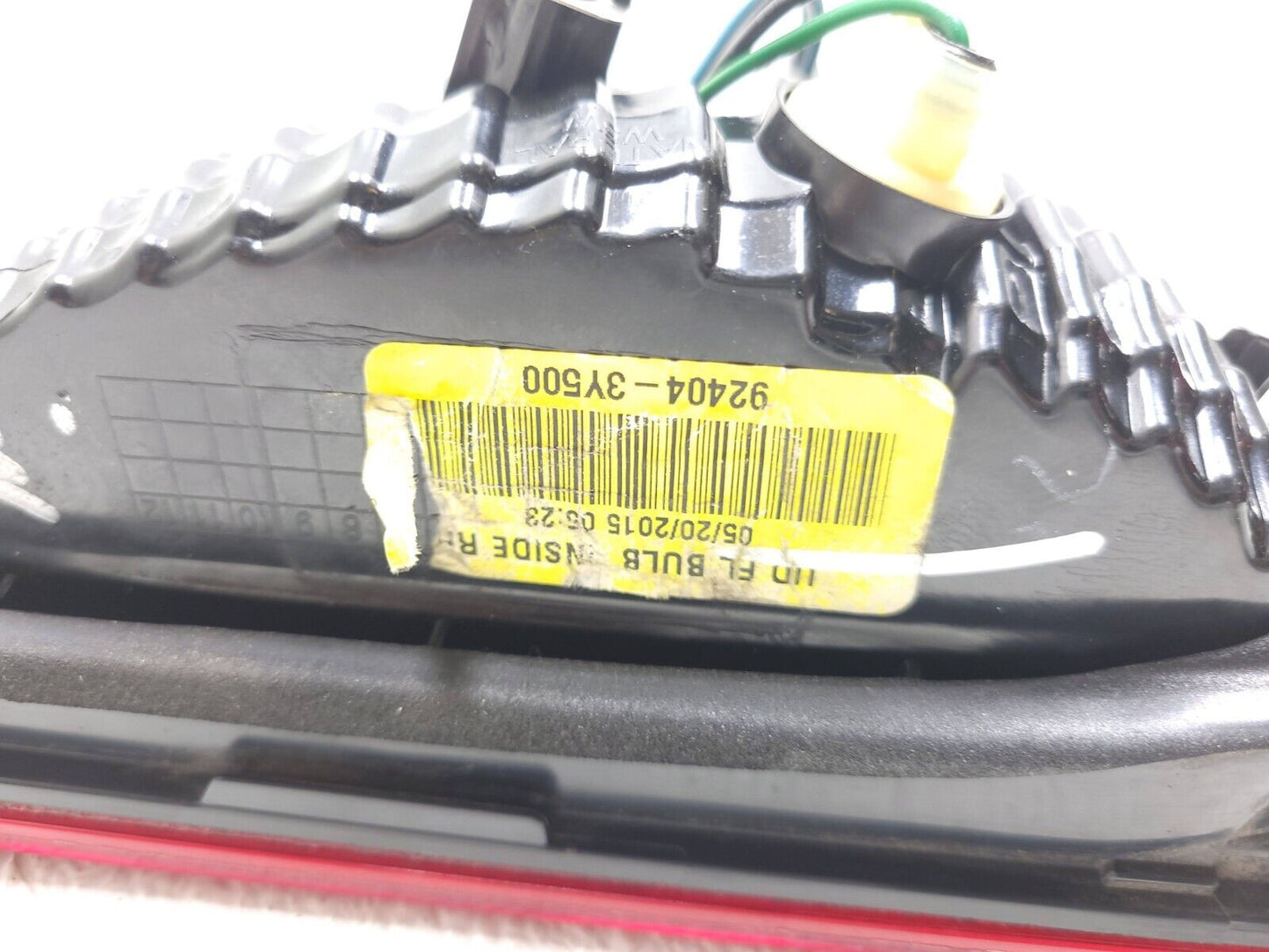 14 15 16 Hyundai Elantra Tail Light Inner Right Pass Side OEM Sedan
