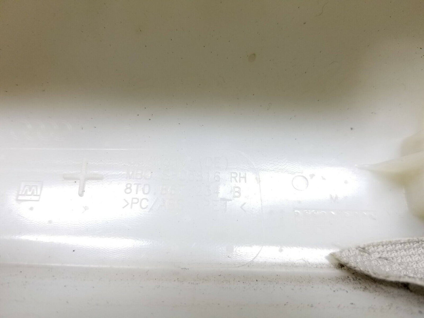 08 09 10 11 Audi A5 Coupe Windshield Right Pass A Pillar Trim Cover OEM