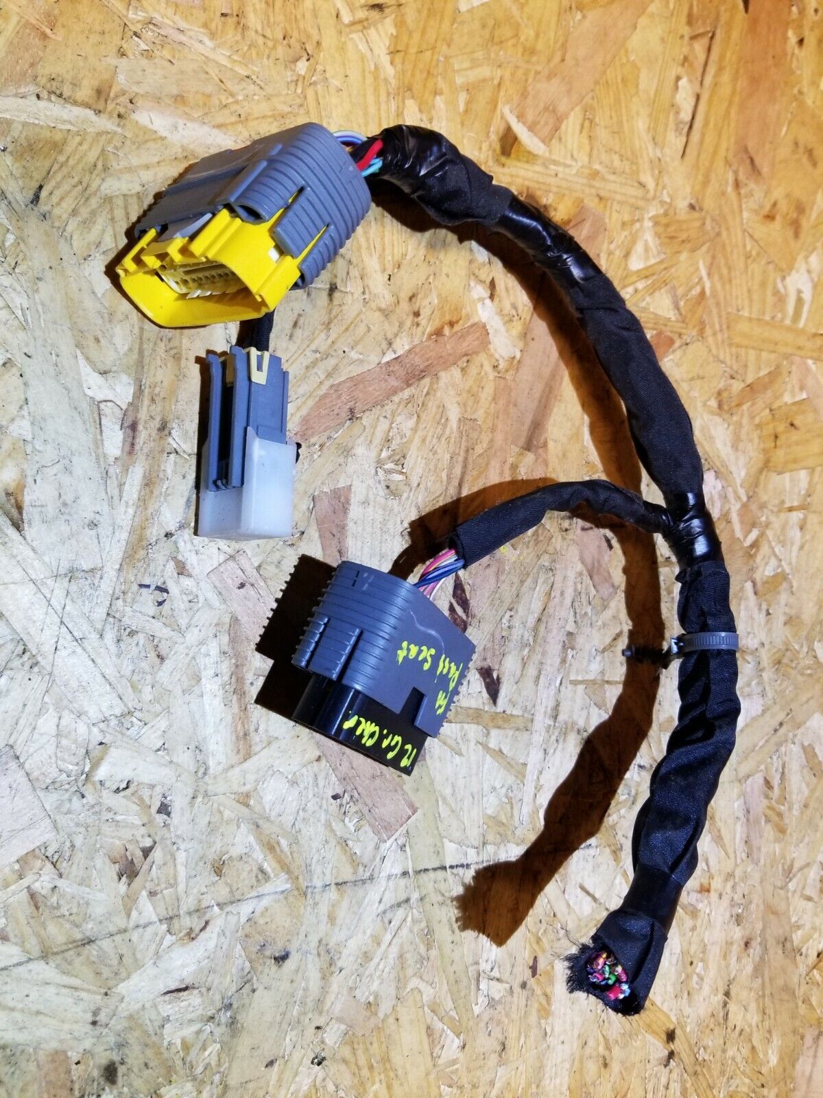 11 12 13 Jeep Grand Cherokee Front Left & Right Seat Wire Harness Plug OEM