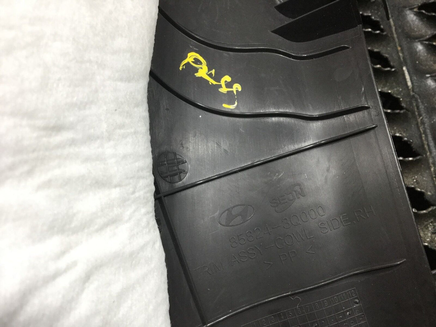 11 12 13 14 Hyundai Sonata Right Passenger Side Interior Cowl Trim OEM