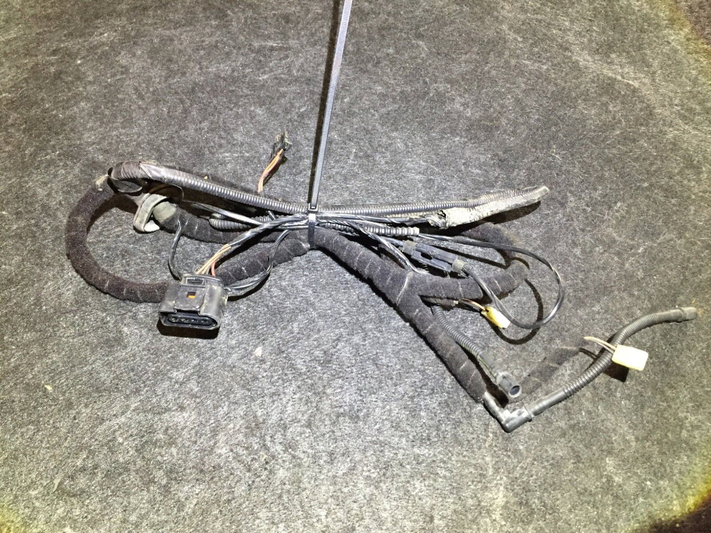 03 04 05 06 Porsche Cayenne Hood Wire Wiring Harness Cables Connector OEM