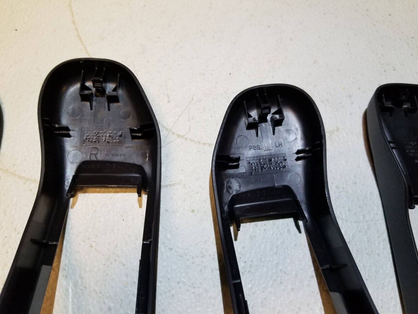 15 16 17 18 19 Infiniti Q50 Seat Track Rail Trim Cover 7pcs OEM