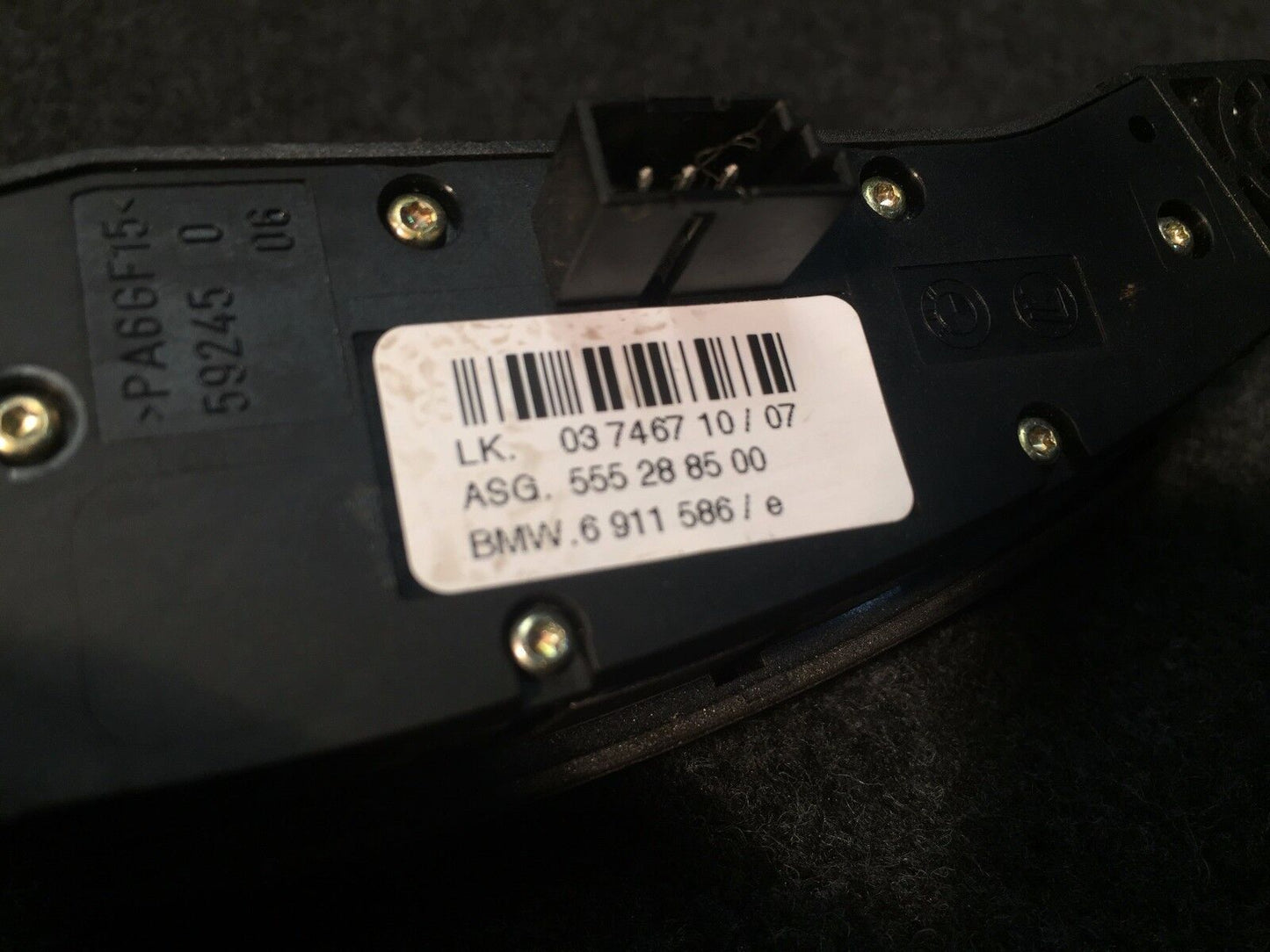 02 03 04 05 BMW 745i 745li E65 E6right Steering Wheel Control Switch OEM 6911586